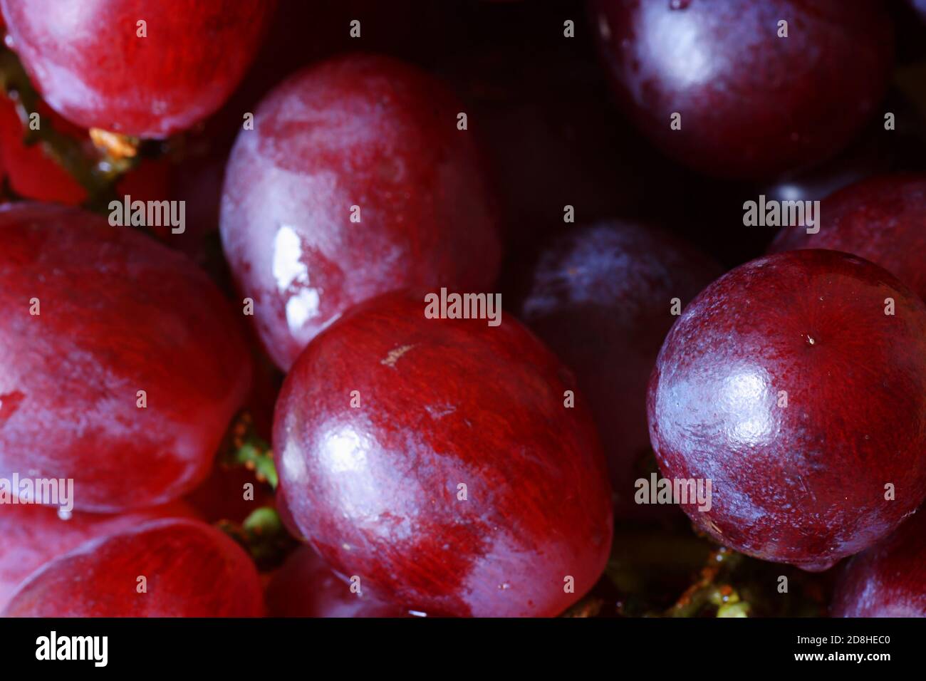 Purple grape fruit close up. Stock Photo
