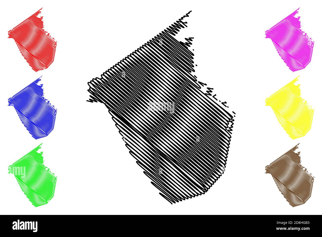 Princeton kentucky map Stock Vector Images Alamy