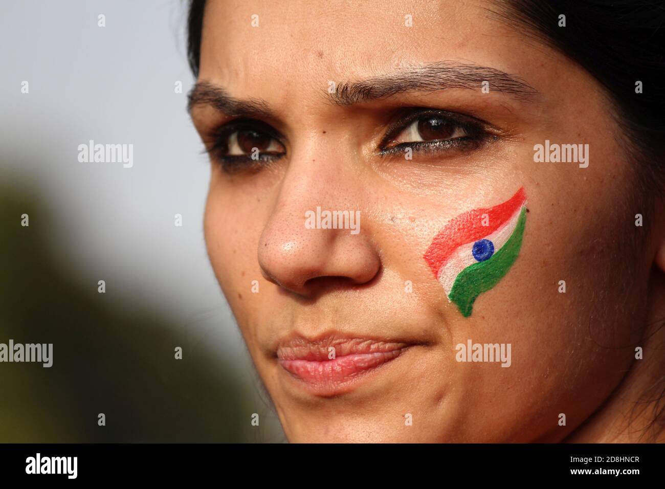 Woman face painting india hires stock photography and images Alamy
