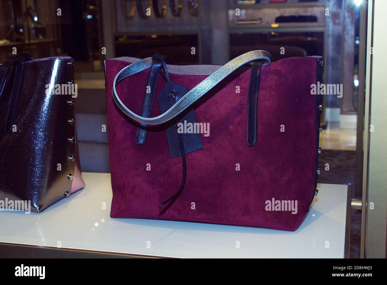 Milano fashion week, details of luxury accessories, bags and shoes in ...