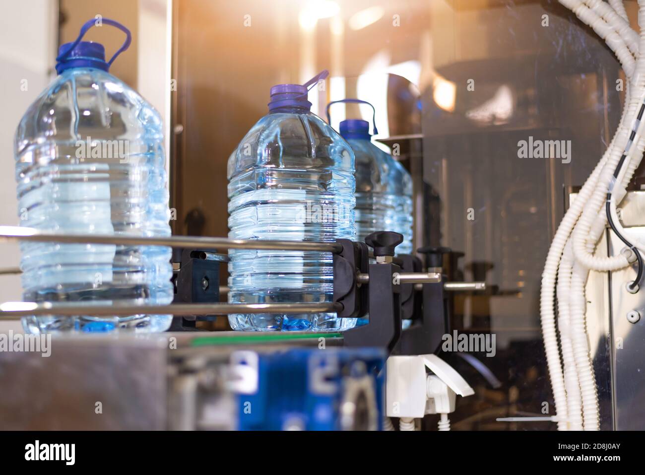 Bottling machine many bottles hi-res stock photography and images - Alamy