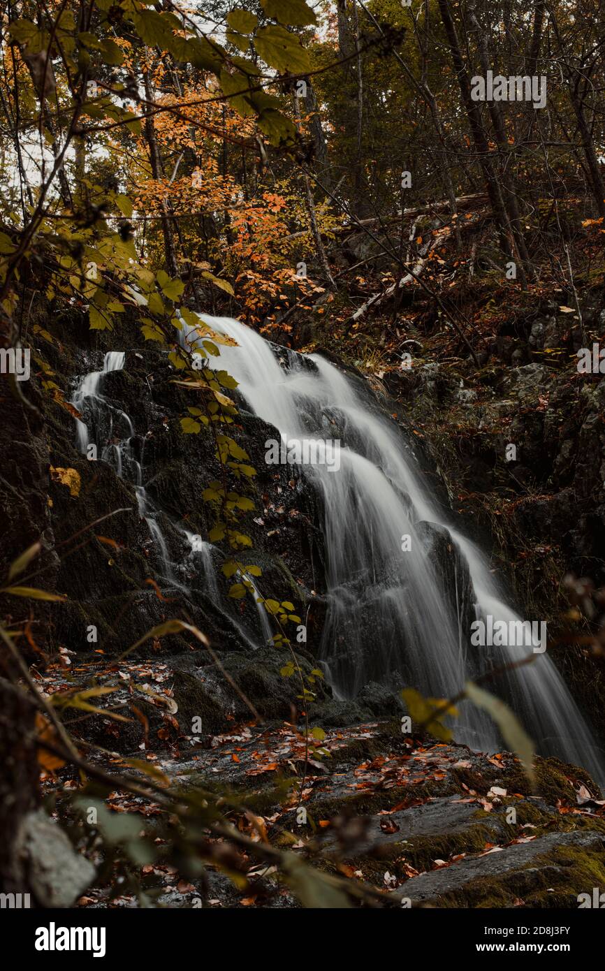 Indian Brook Falls Stock Photo Alamy