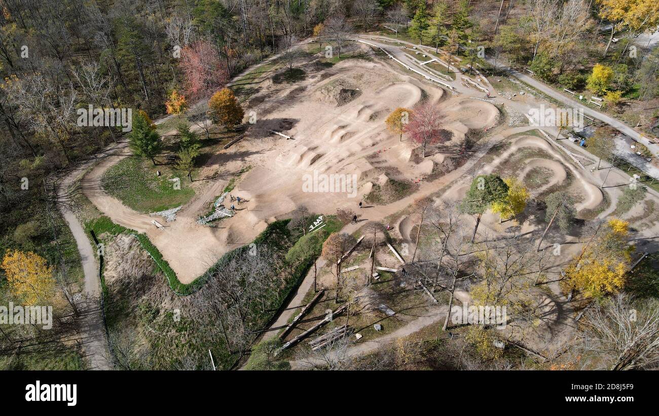 24th of October 2020, Brantford Ontario Canada, Brantford rotary bike