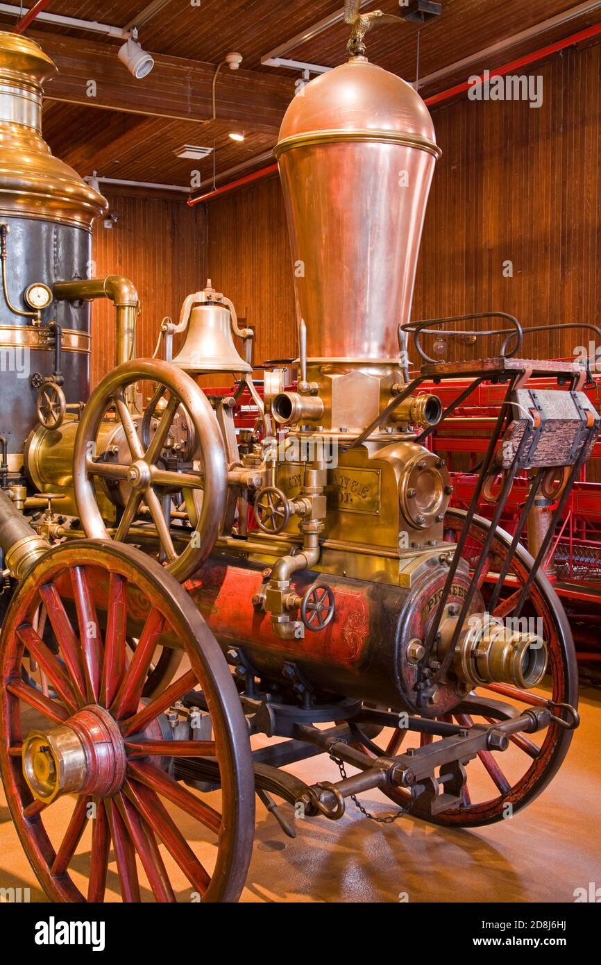 1858 Steam Fire Engine, Fireman's Hall Museum, Philadelphia