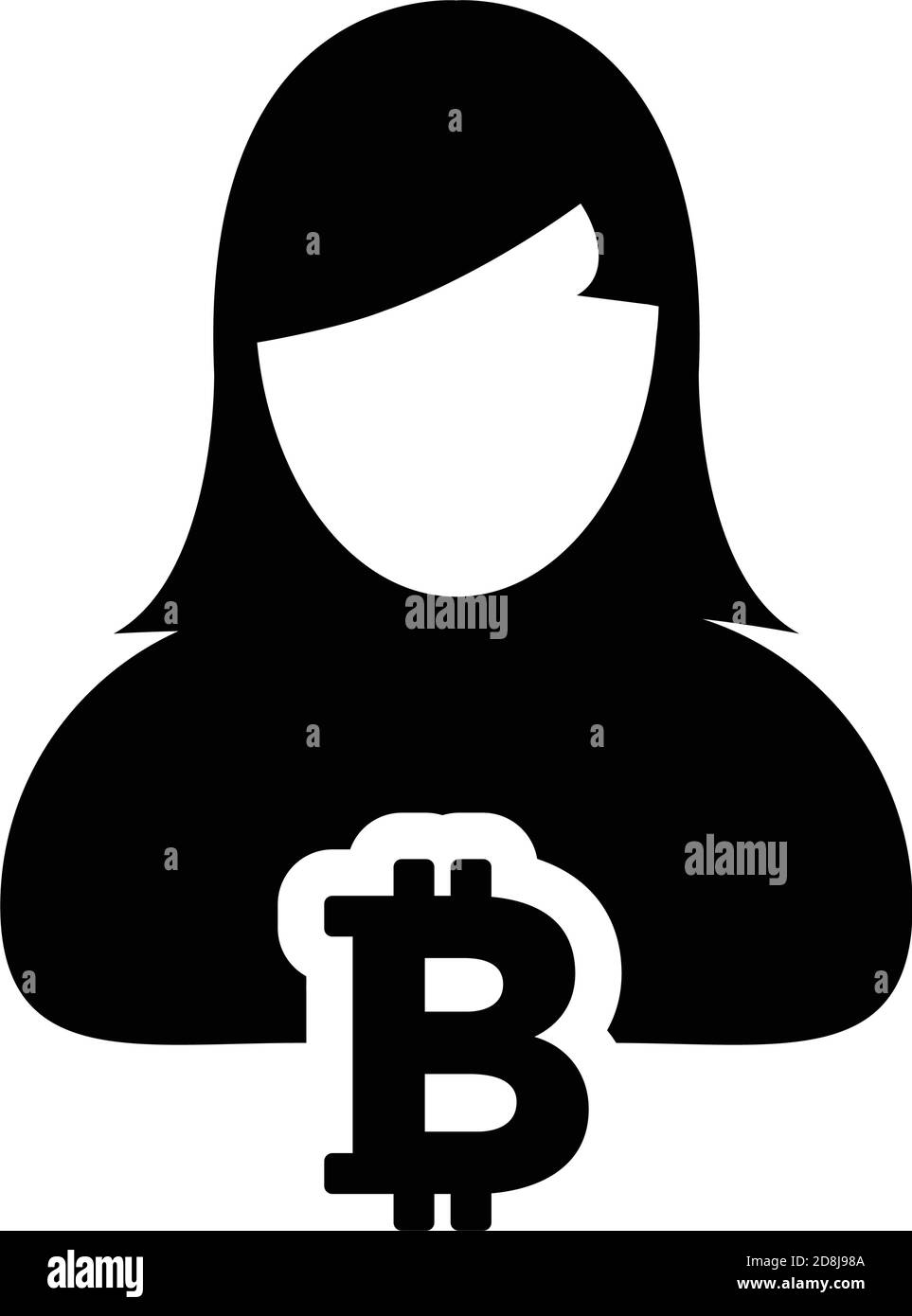 Cryptocurrency girl Cut Out Stock Images & Pictures - Page 2 - Alamy