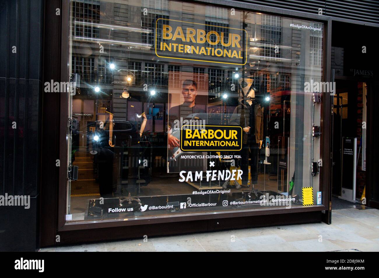 barbour international piccadilly