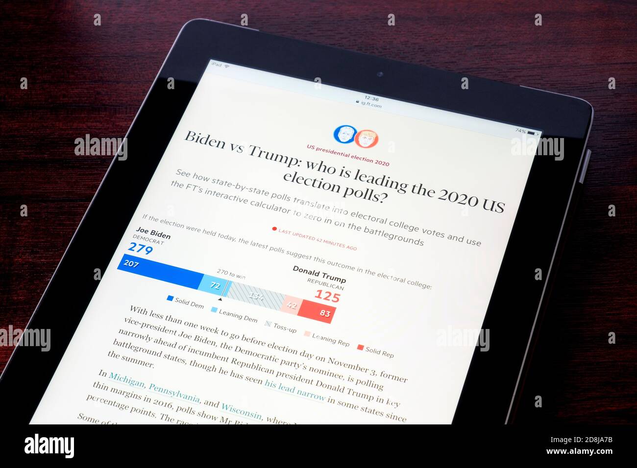 Leading polls hi-res stock photography and images - Alamy