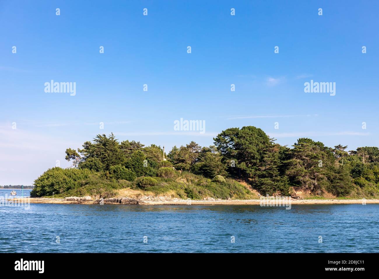 Ile-aux-Moines, Gulf of Morbihan, Brittany, France Stock Photo