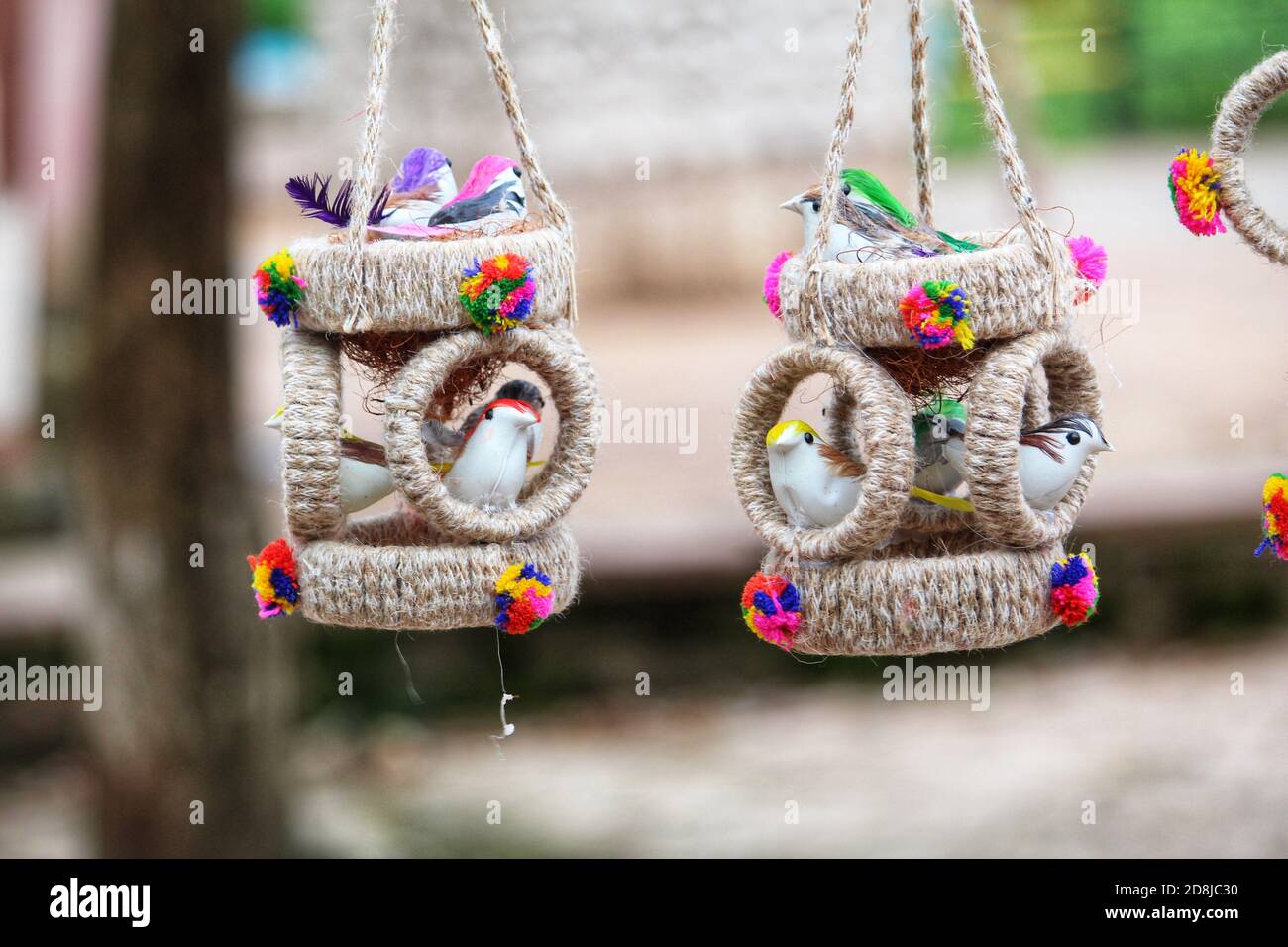 beautiful handmade craft of chhatisgarh bastar district chitrakoot waterfall Stock Photo
