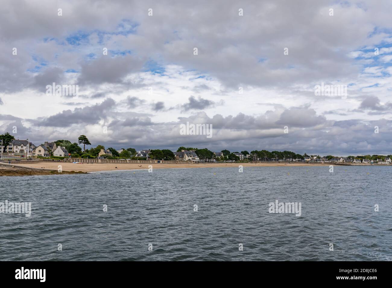 Benodet beach, Finistere, Brittany, France Stock Photo Alamy
