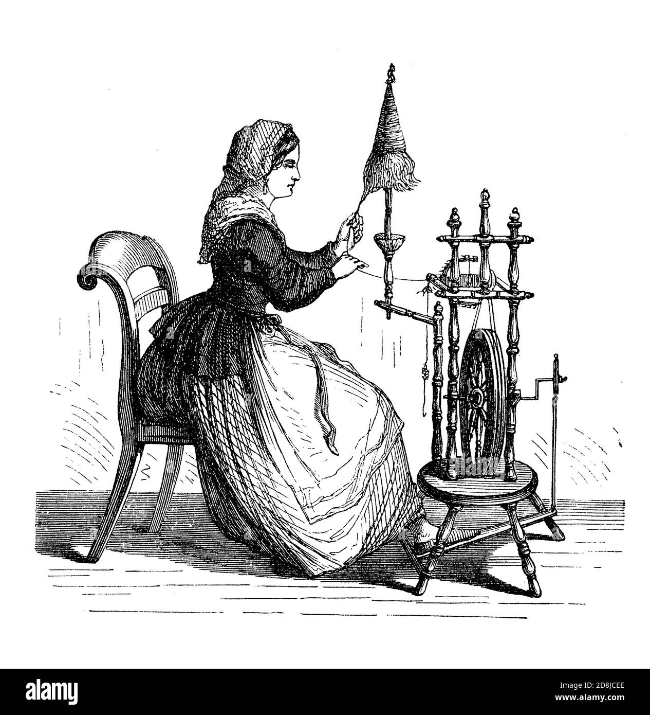 Spinning yarn spindle hires stock photography and images Alamy