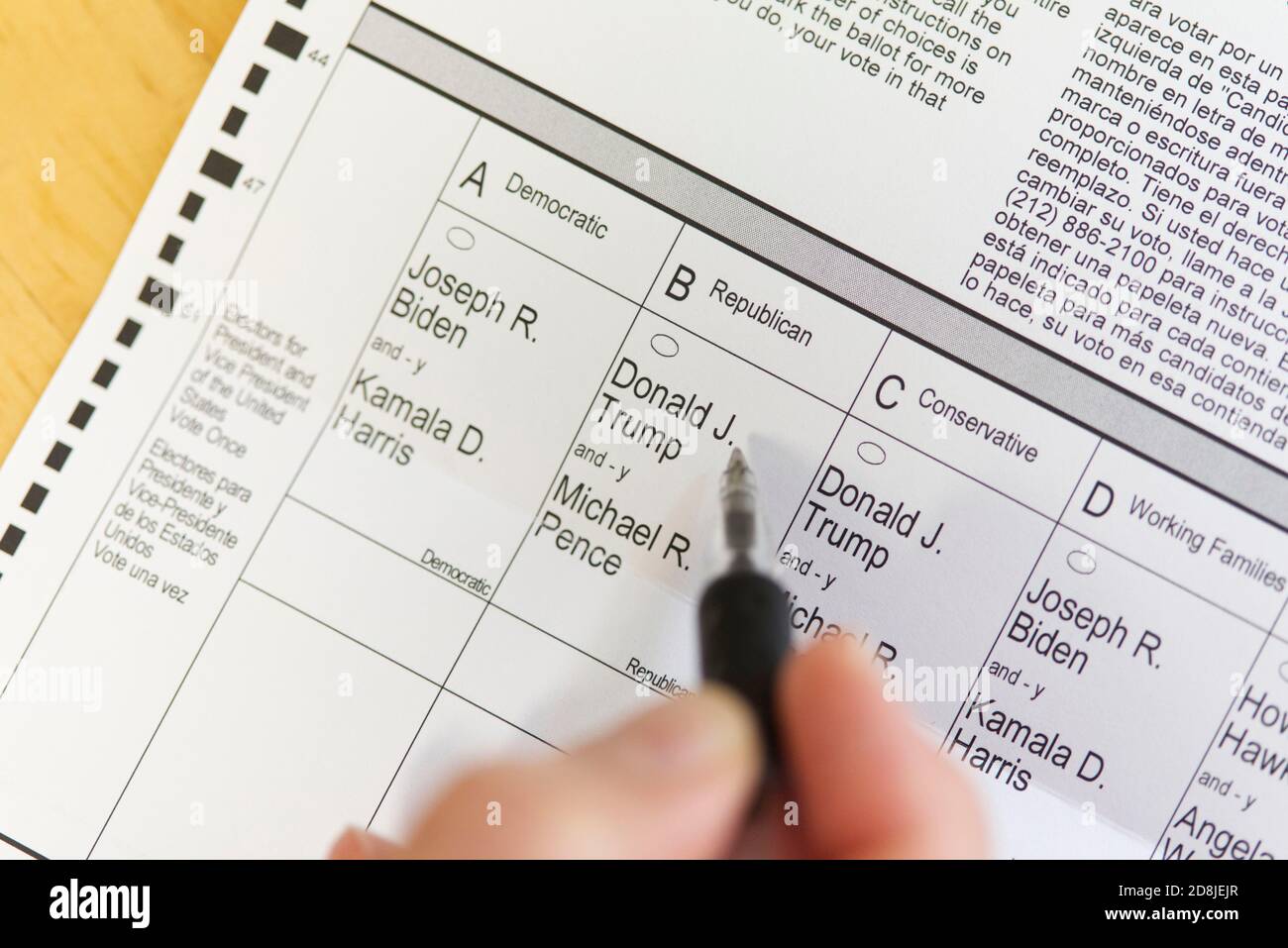 Ballot close up hi-res stock photography and images - Alamy