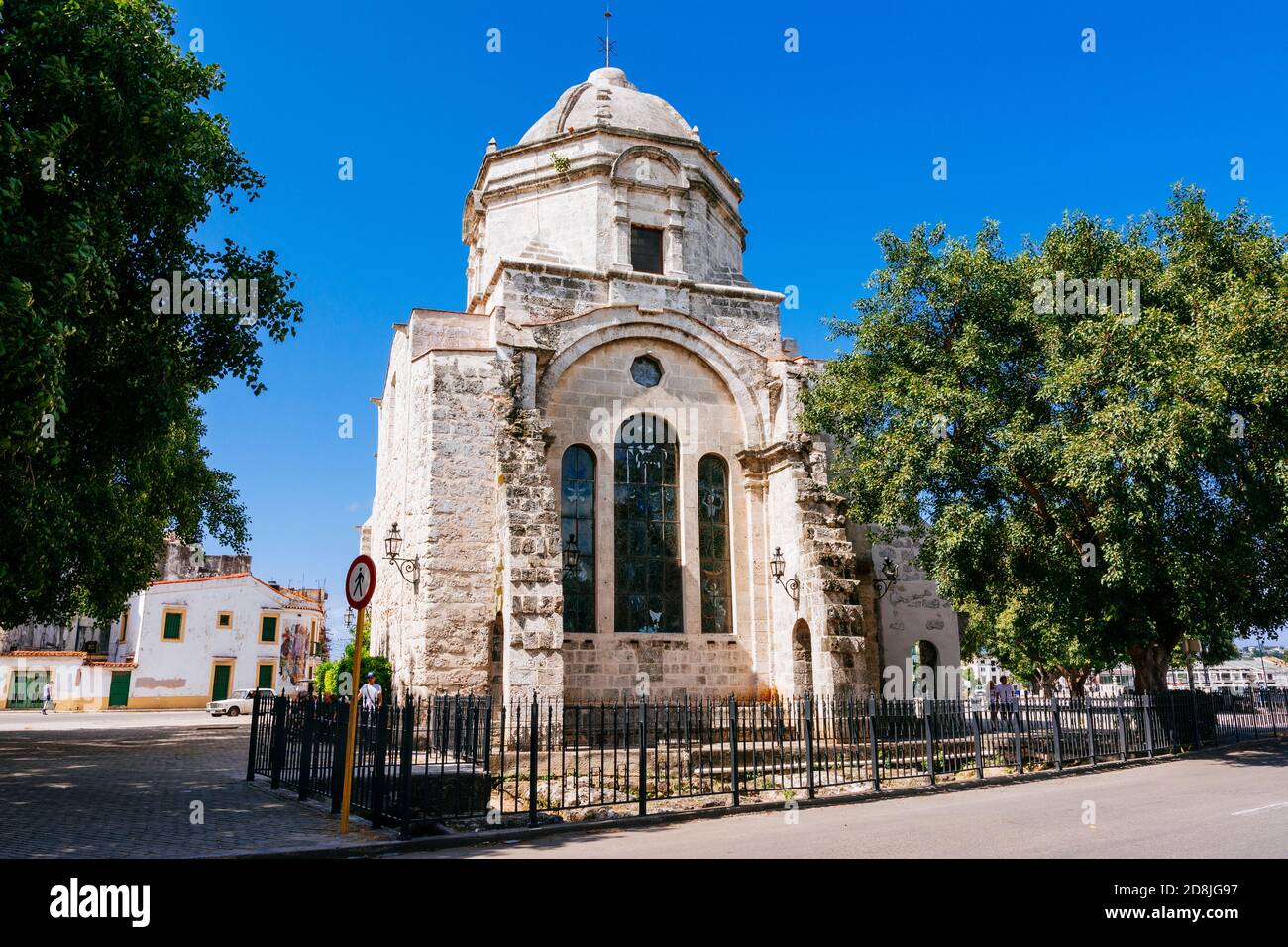 Iglesia de San Francisco de Paula, Havana is part of the ecclesiastical heritage of Havana. It is near the bay on the south side of Havana Vieja. La H Stock Photo