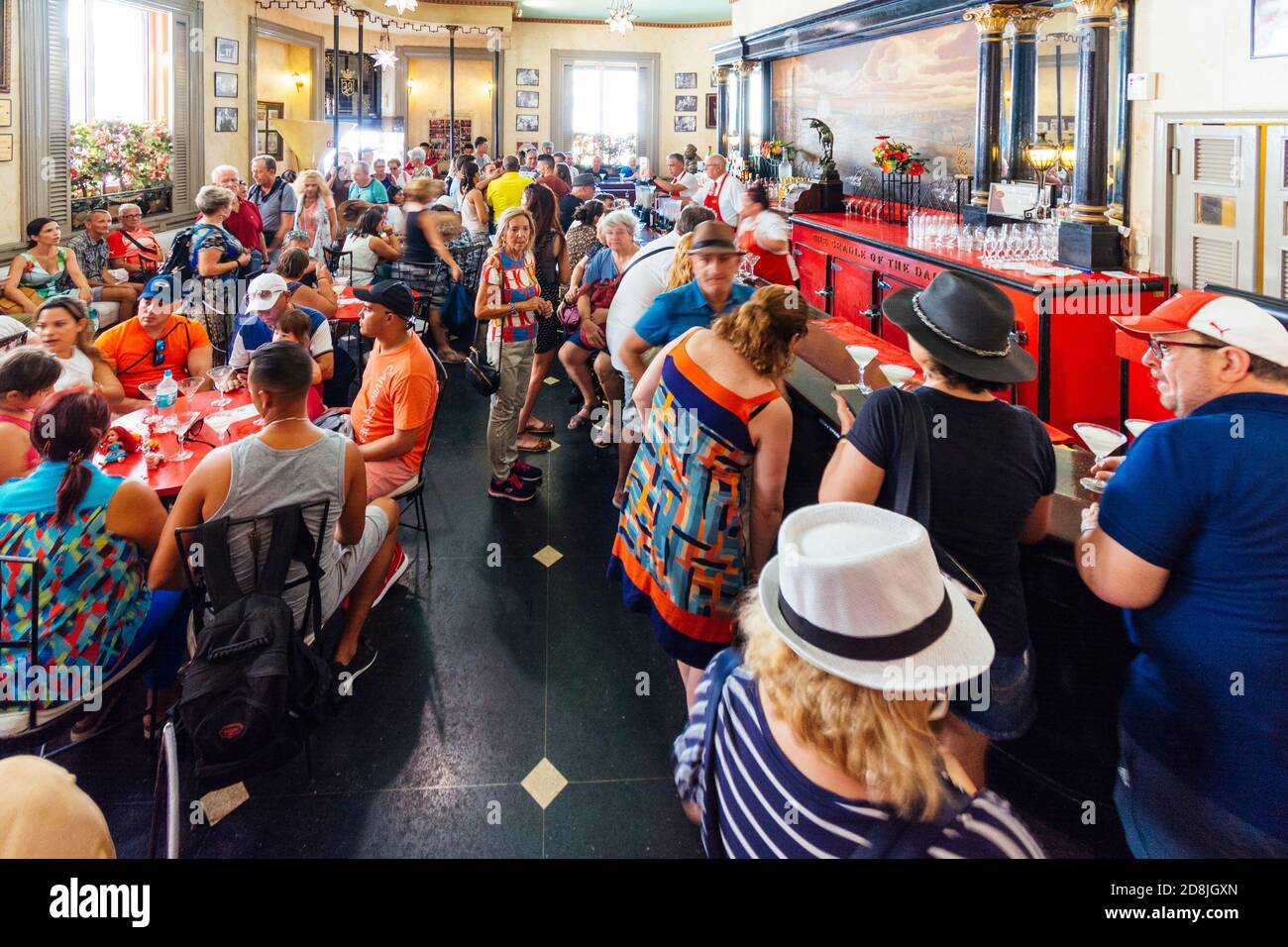 El Floridita, venue for Daiquiri cocktail and Hemingway's favorite bar