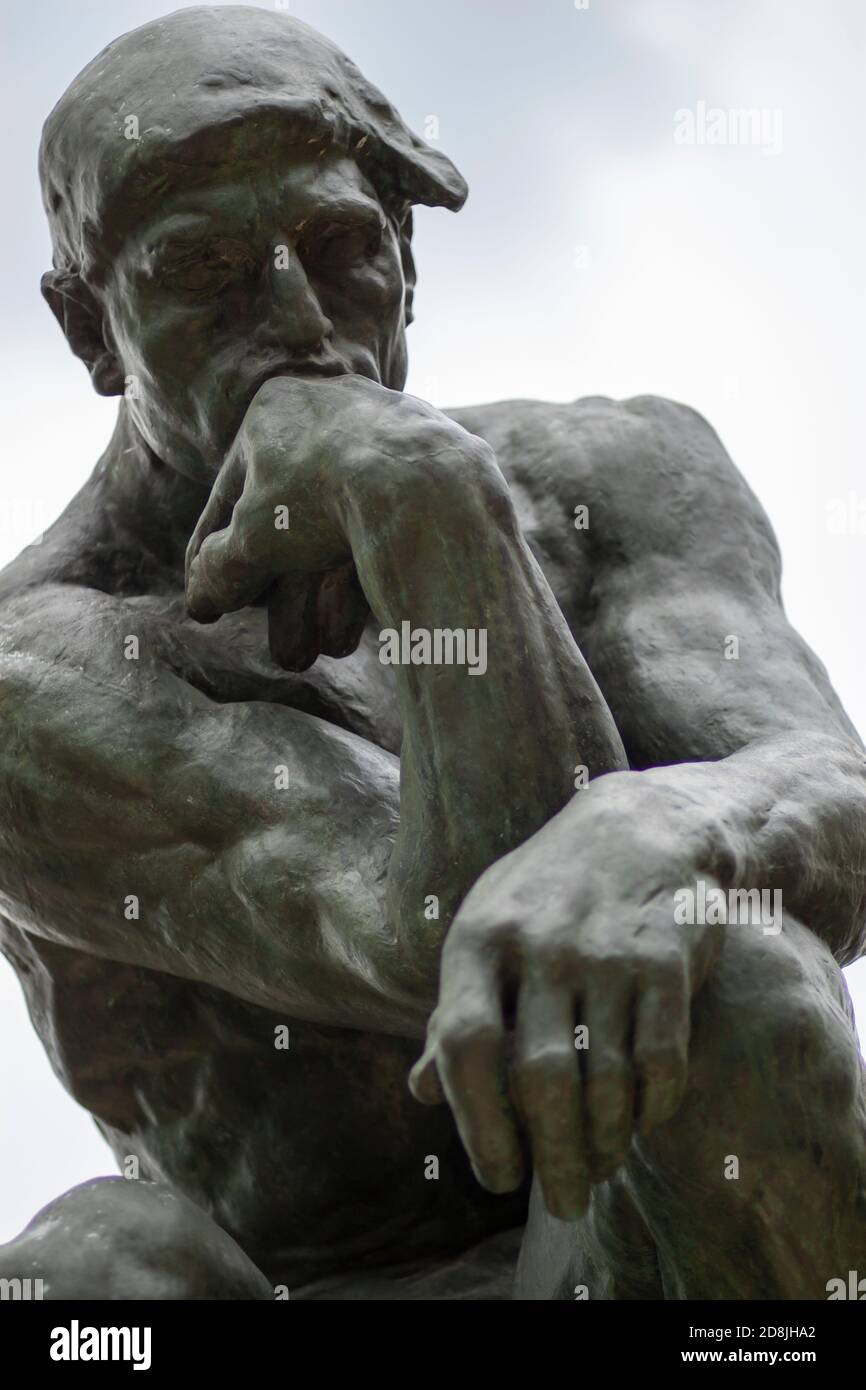 Rodin thinker paris hi-res stock photography and images - Alamy