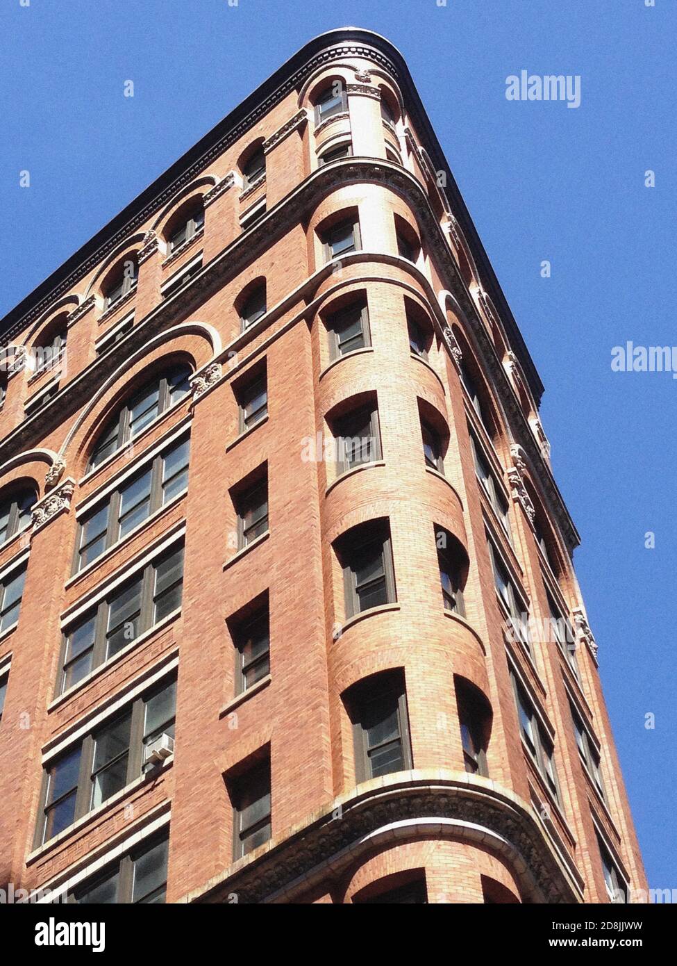 New york brick low angle corner hires stock photography and images Alamy