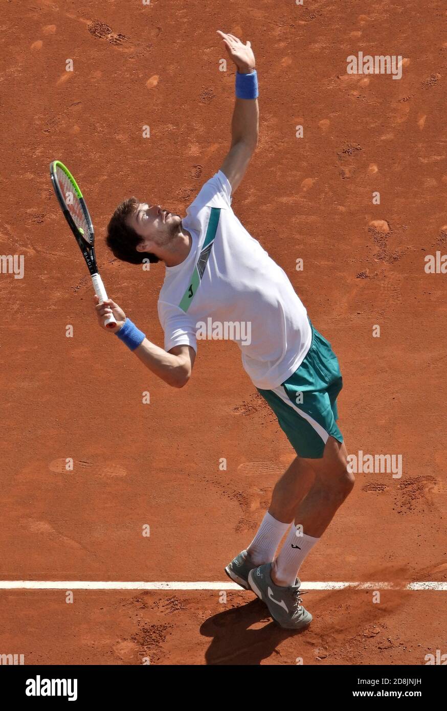 Marbella, Spain. 30th Oct 2020. 2020 #ATP Tennis Challengers Tour. AnyTech  365 #Marbella Open #Puente Romano Tennis Club Marbella Spain. 10.30.2020  Quarter Finals Pedro Martinez (2nd seed) ESP Vs Blaz SLO Martinez