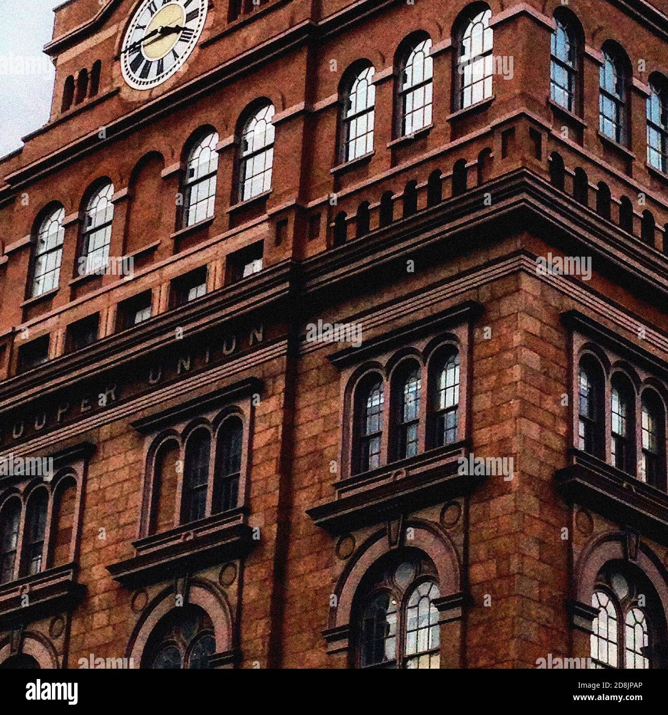 Foundation Building, Cooper Union, New York City, New York, USA Stock