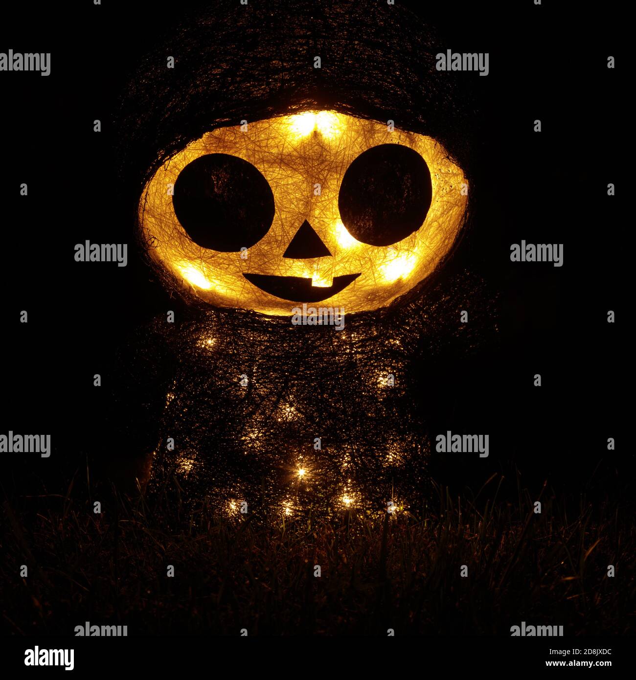 Light Up Figure Glow in the Dark Stock Photo