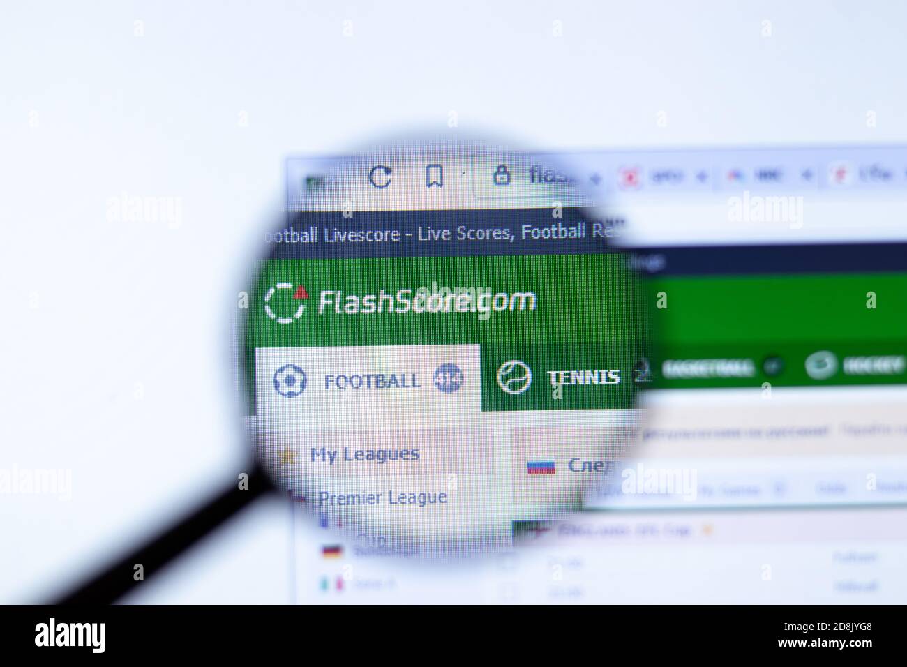 Flashscore hi-res stock photography and images