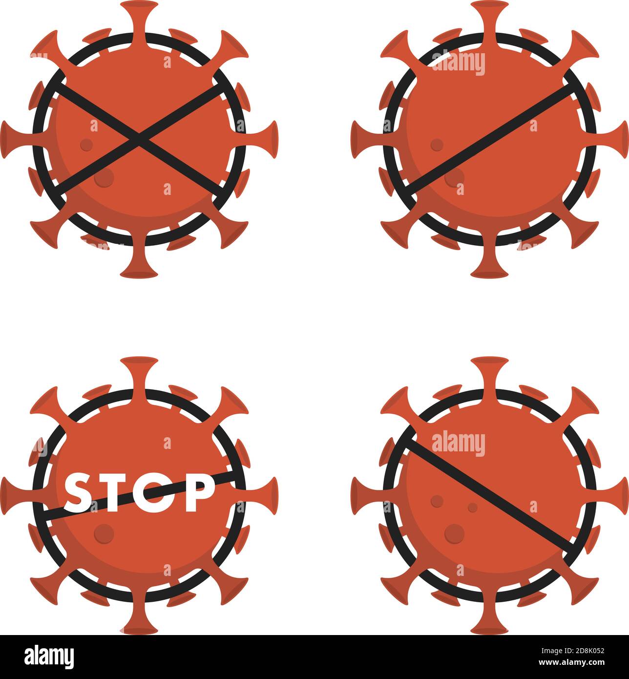Set of stop signs Stock Vector Image & Art Alamy