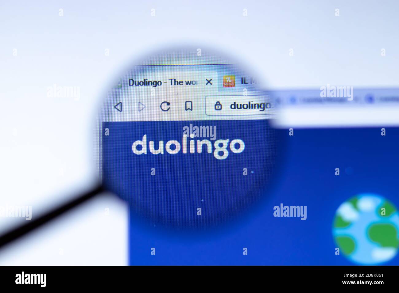 New York, USA 29 September 2020 Duolingo company