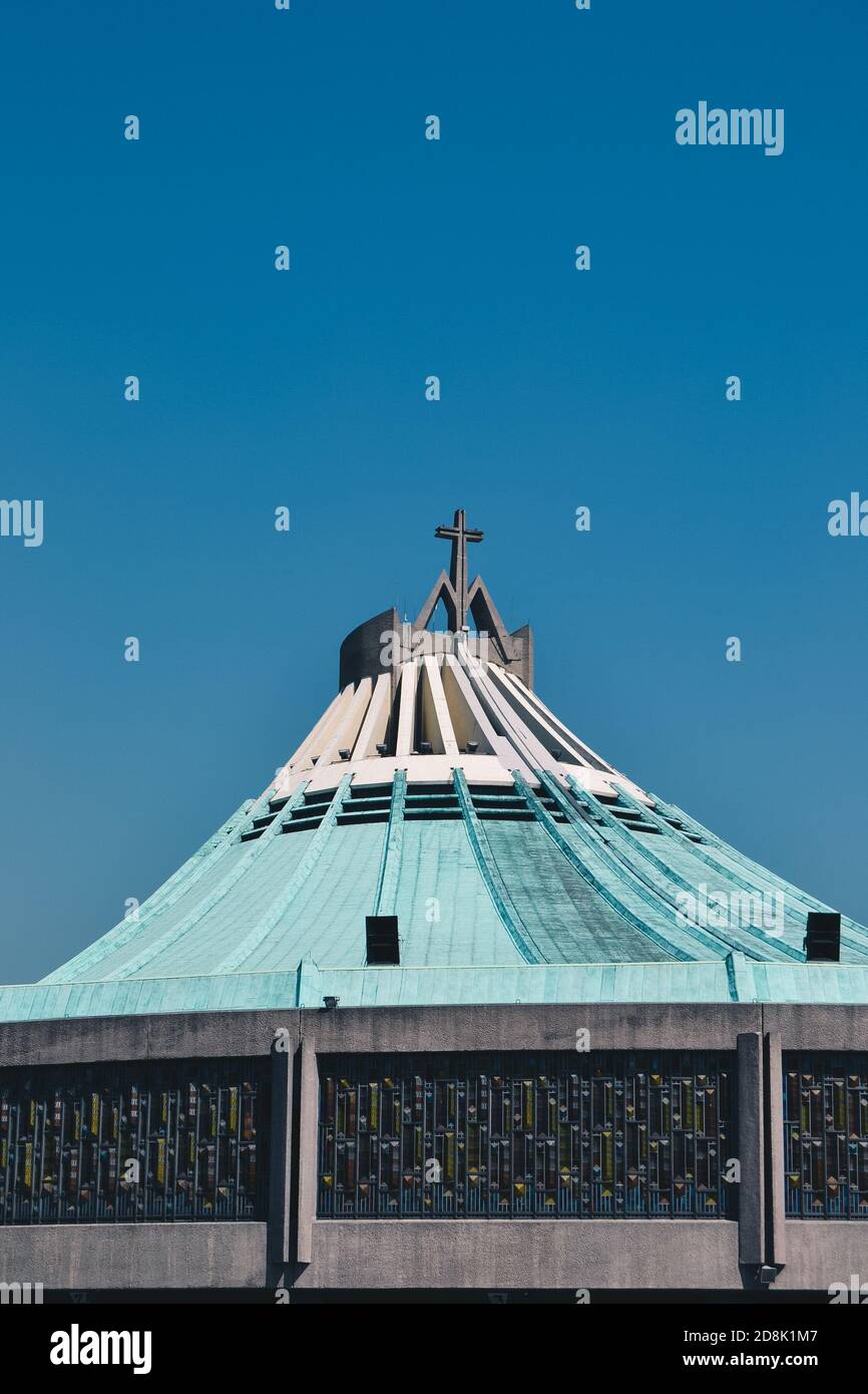 Cross in the Basilica of Our Lady of Guadalupe Stock Photo - Alamy