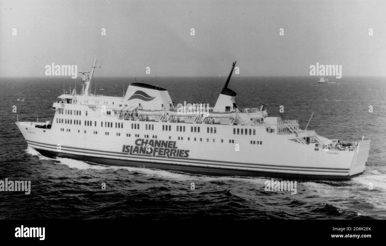 CHANNEL ISLAND FERRIES VESSEL CORBIERE Stock Photo Alamy