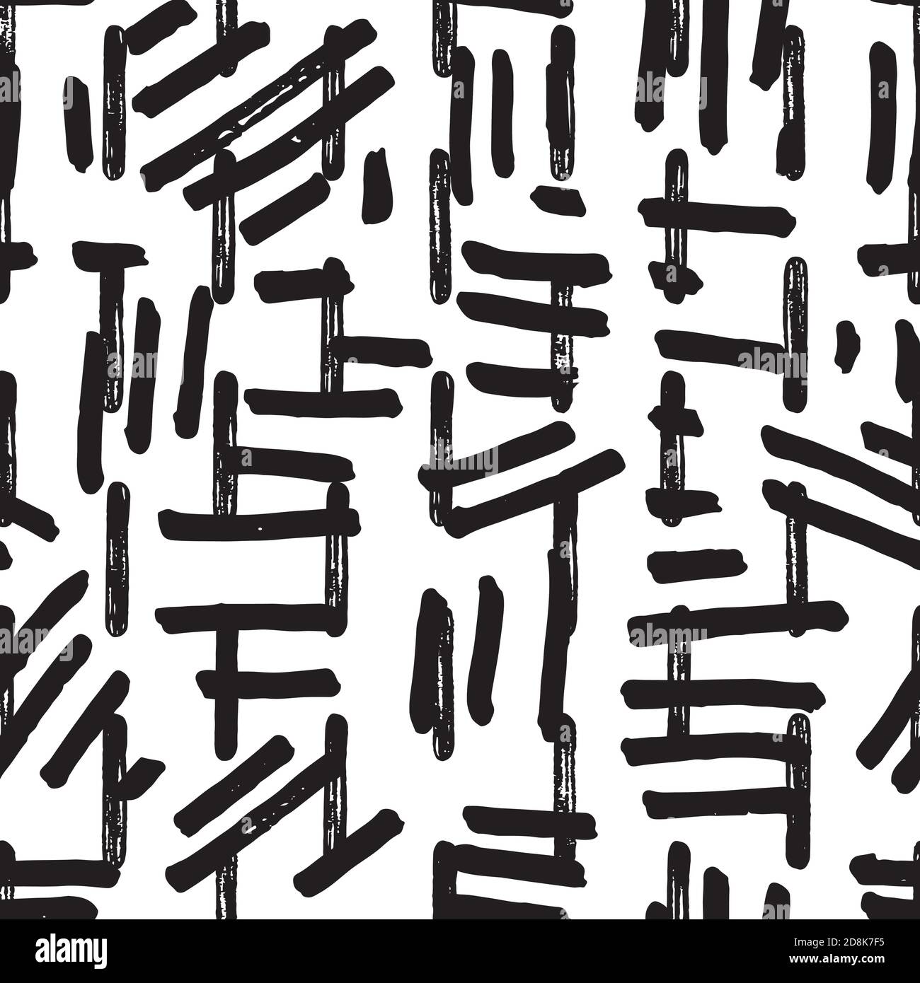 Vector abstract textured irregular paint stroke brush pattern. Modern grunge design. Vivid, hand