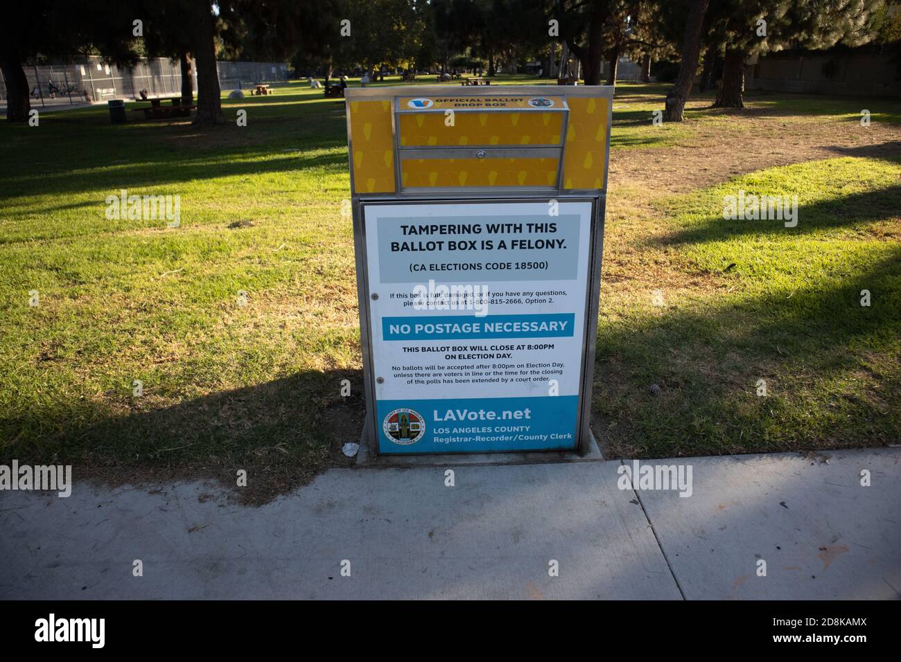 California ballot drop box 2020 Stock Photo Alamy