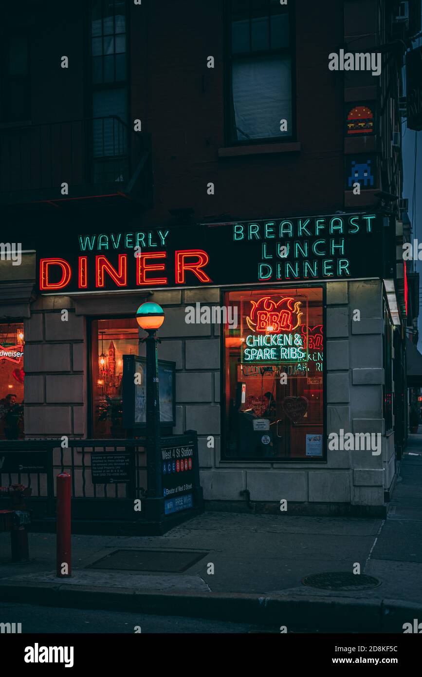 Waverly diner new york hires stock photography and images Alamy