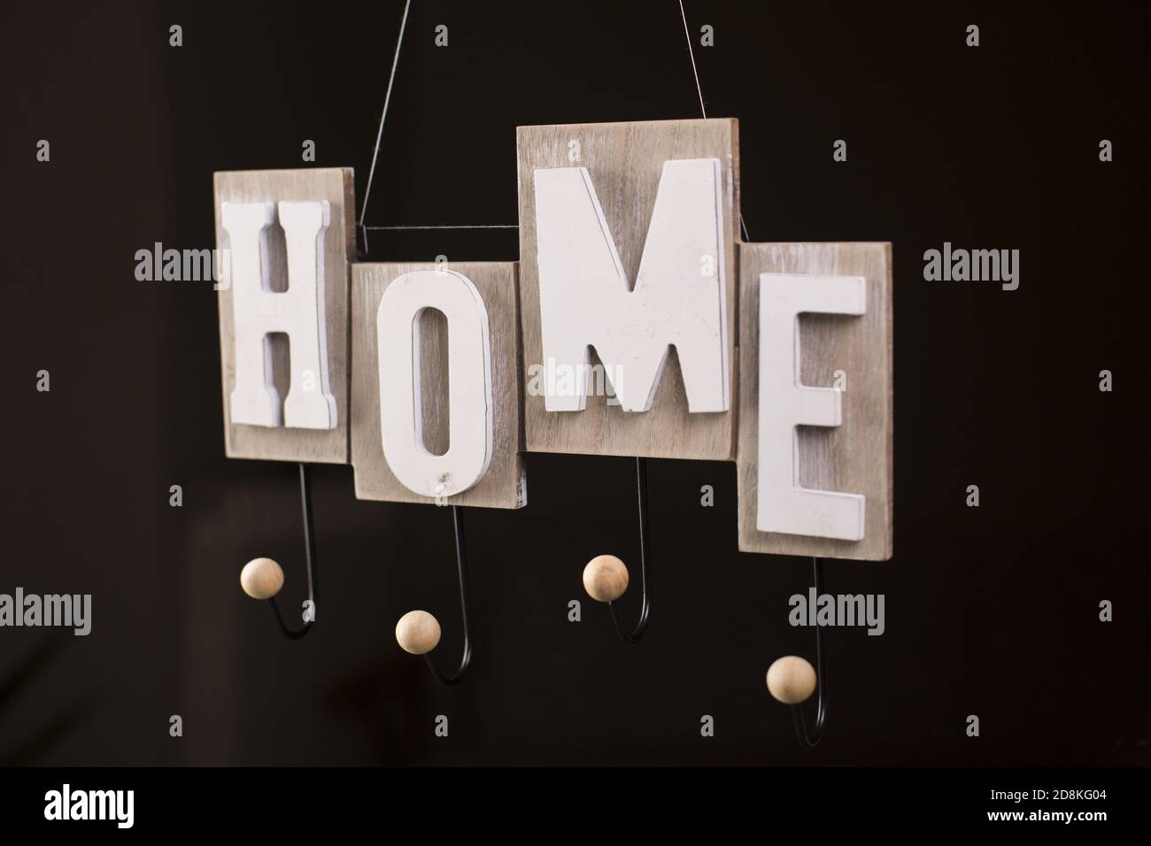 Home word design hi-res stock photography and images - Alamy