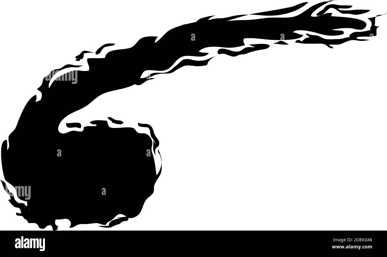 black paint stroke grunge abstract texture background vector ...