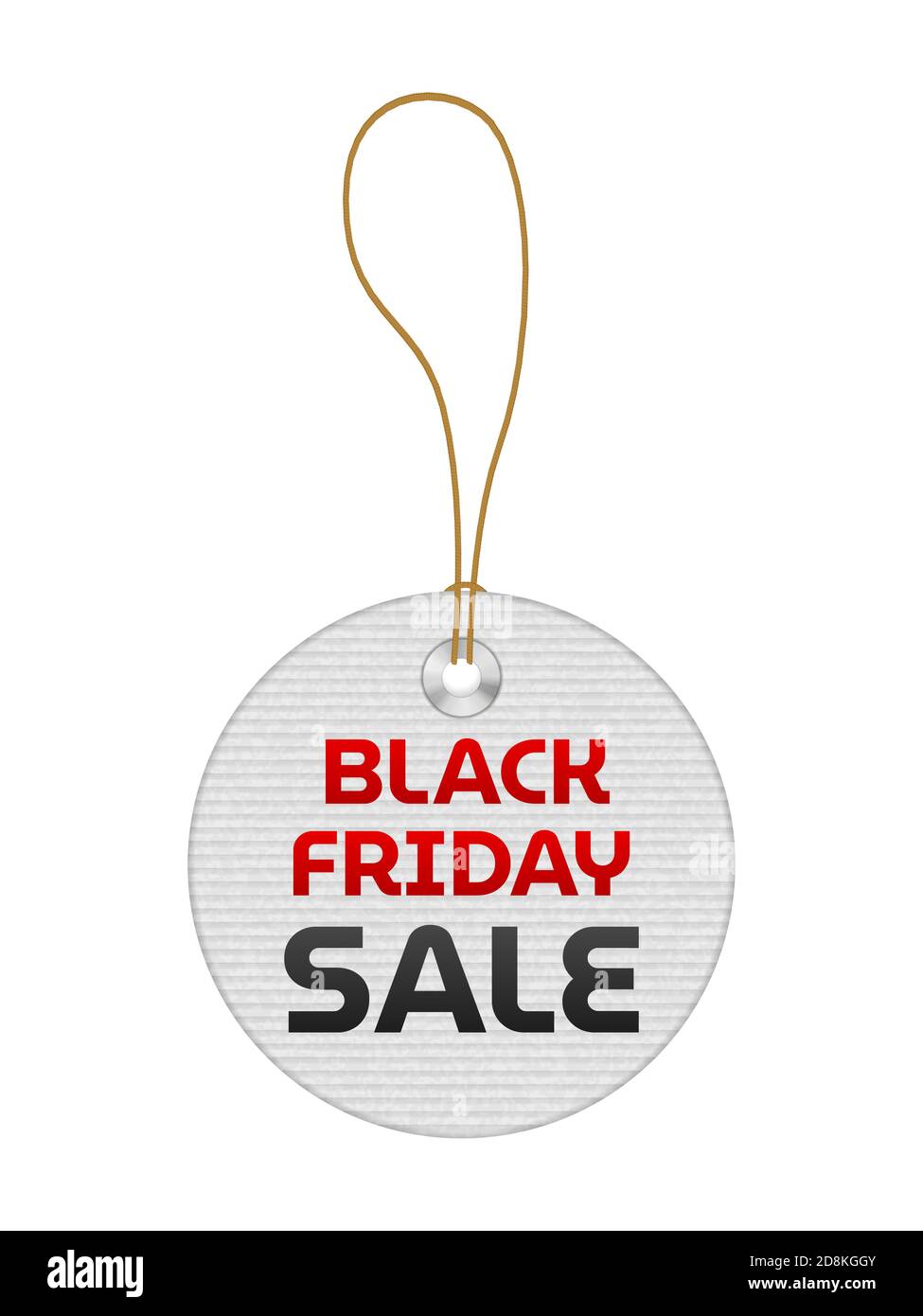 Black friday tag on a white background. Vector illustration Stock Photo ...