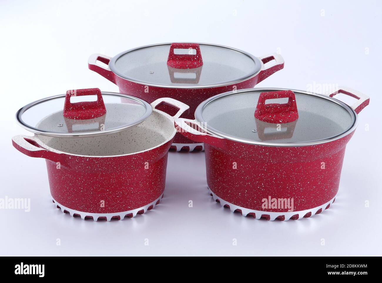 quality non stick cookware set Stock Photo