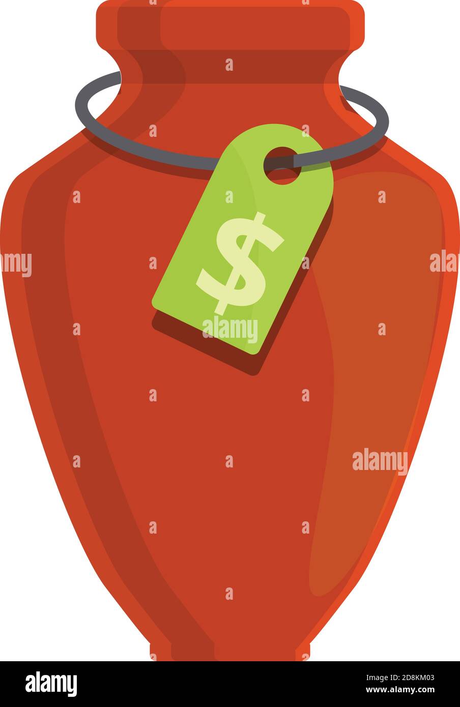 Auction ancient vase icon. Cartoon of auction ancient vase vector icon ...