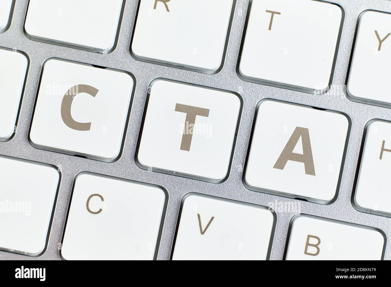 Concept call to action on the keyboard on the Internet Stock Photo - Alamy