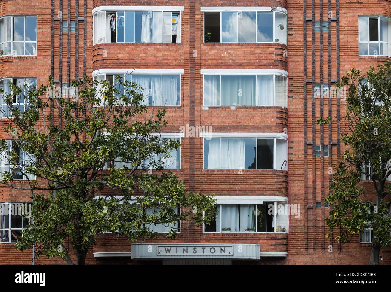 Sydney, Australia. Wednesday 16 September 2020. Art Deco Apartments and