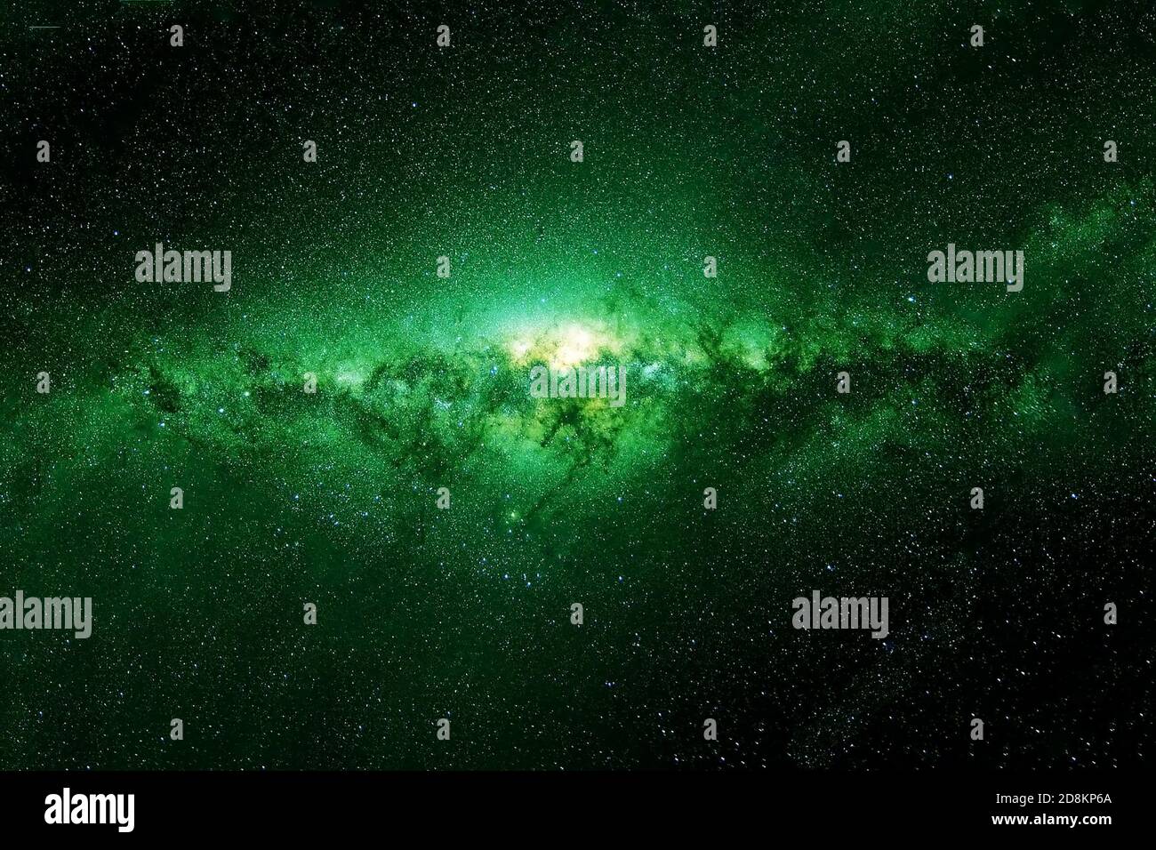 Beautiful green galaxy Elements of this image furnished by NASA