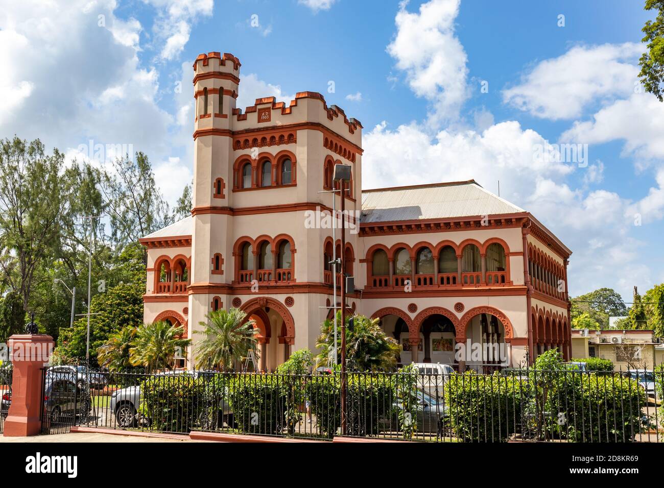 08 JAN 2020 Port of Spain, Trinidad and Tobago The magnificent seven houses