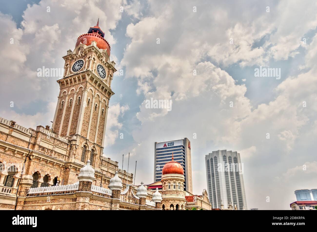 Merdeka Square, Kuala Lumpur, HDR Image Stock Photo