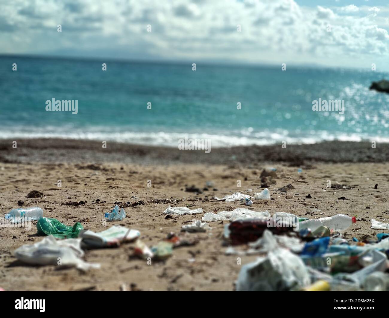 climate change and recycling Stock Photo