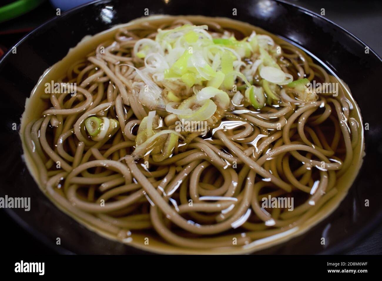 Bowl of Soba noodles in Tokyo, Honshu, Japan Stock Photo Alamy