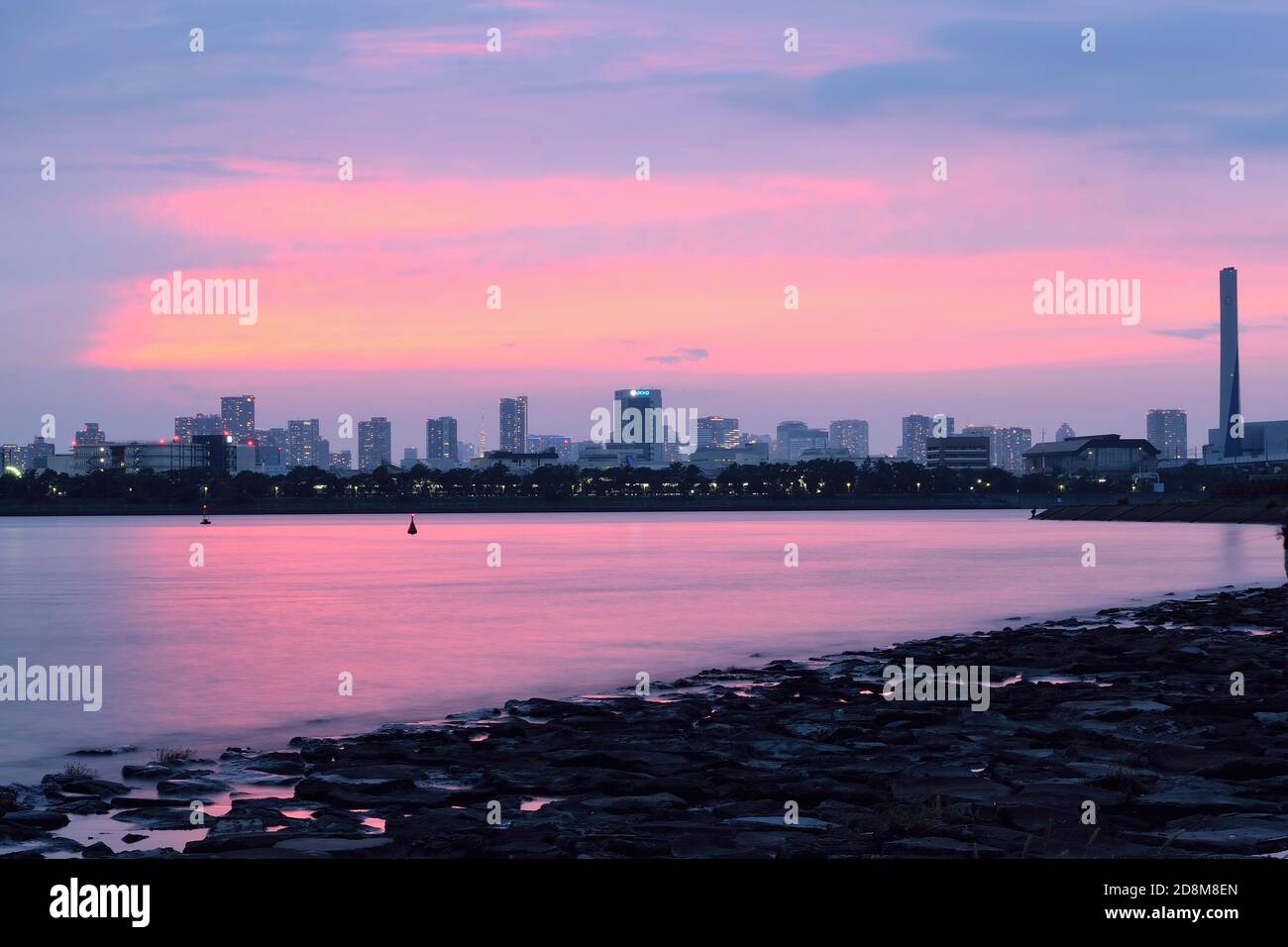 Tokyo river sea aerial hi-res stock photography and images - Alamy