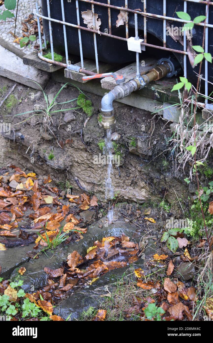 rain water supply Stock Photo Alamy