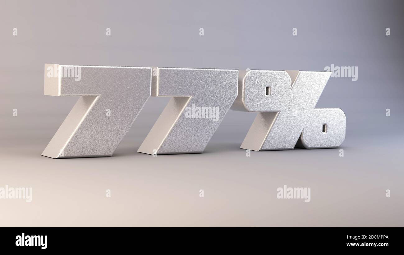 77 percentage hi-res stock photography and images - Alamy