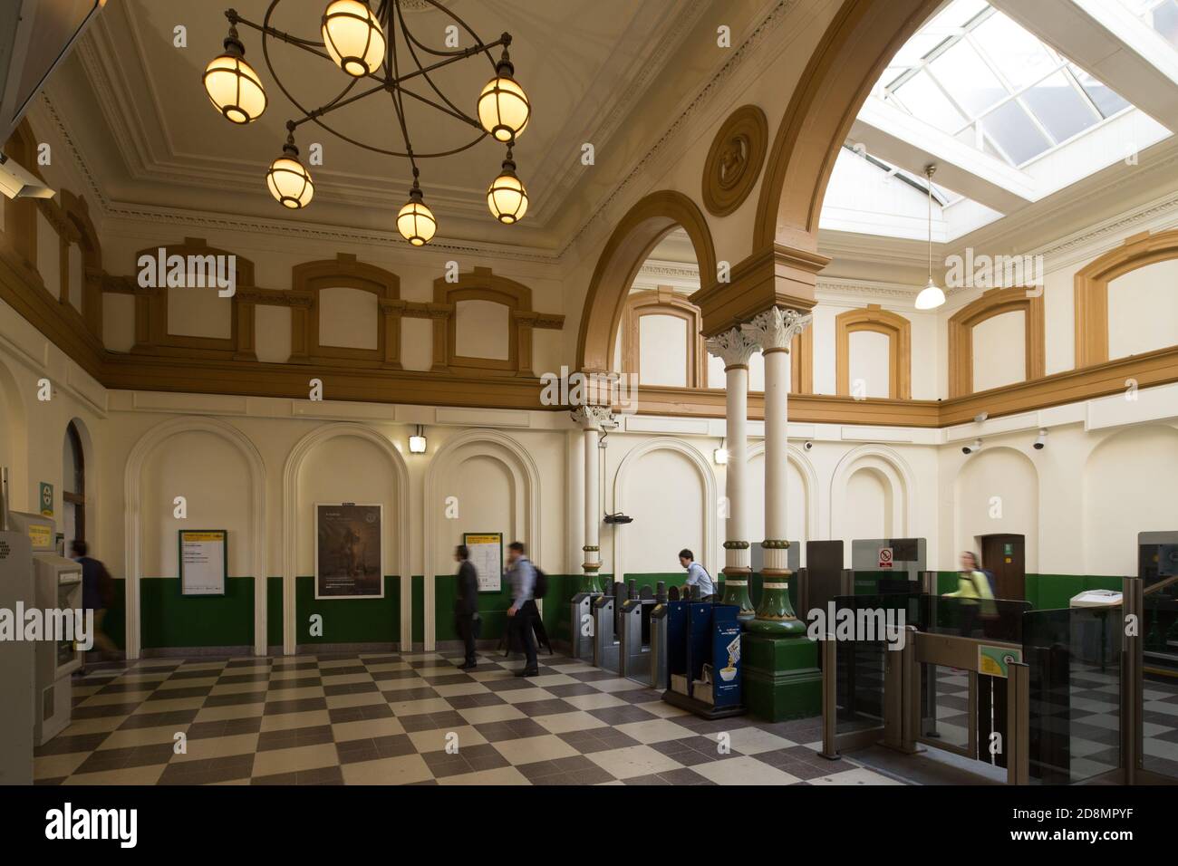 LSWR Queenstown Road railway station, Battersea Stock Photo Alamy