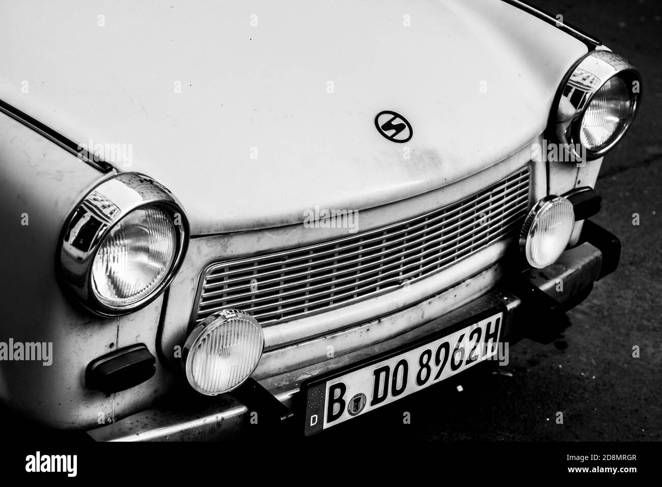 Soviet-German Trabant Stock Photo