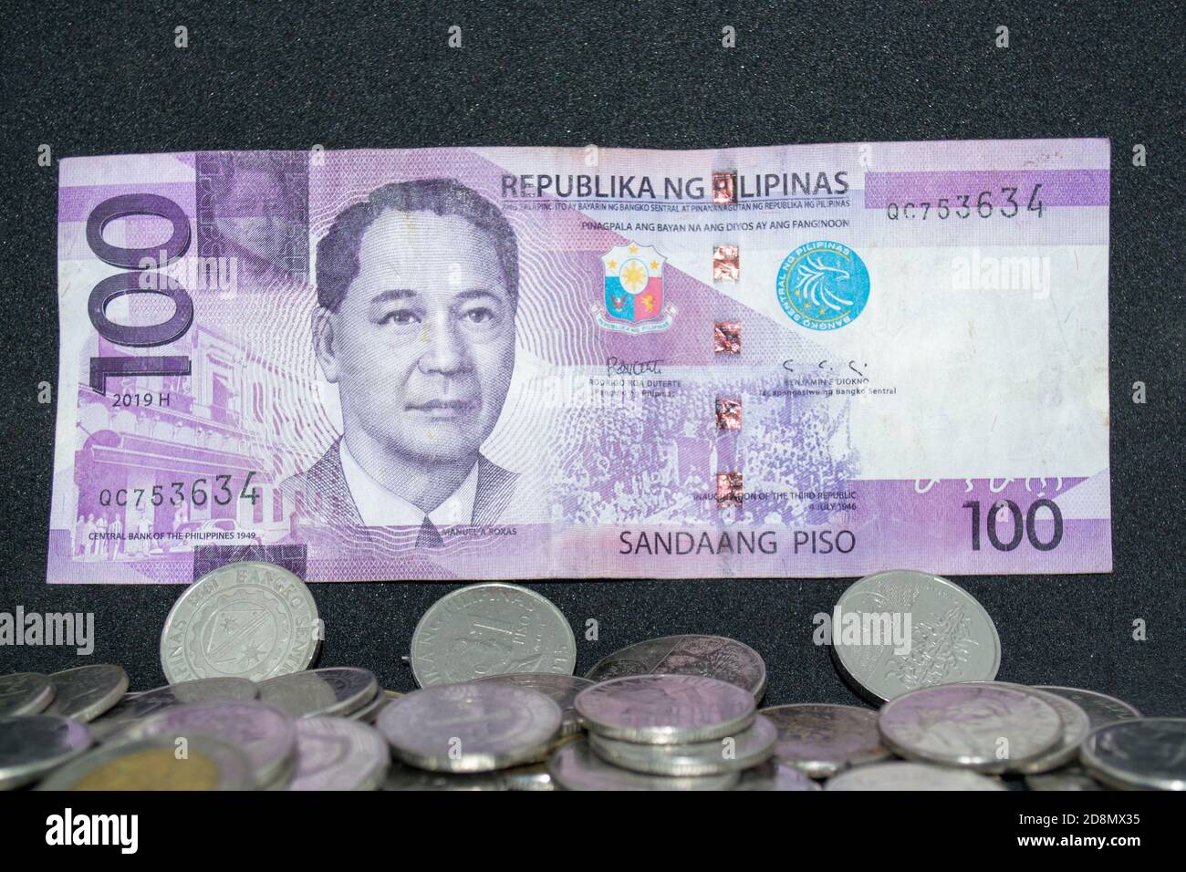 philippine paper money high resolution stock photography and images alamy