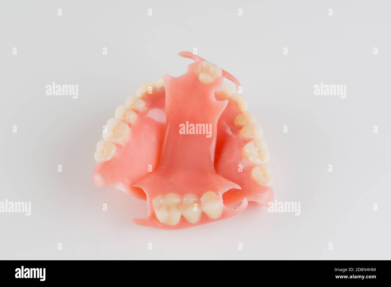 large image of a modern denture nylone on a white background Stock Photo